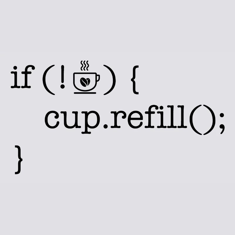 Coffee code Programmierer Kaffee Liebhaber Humor