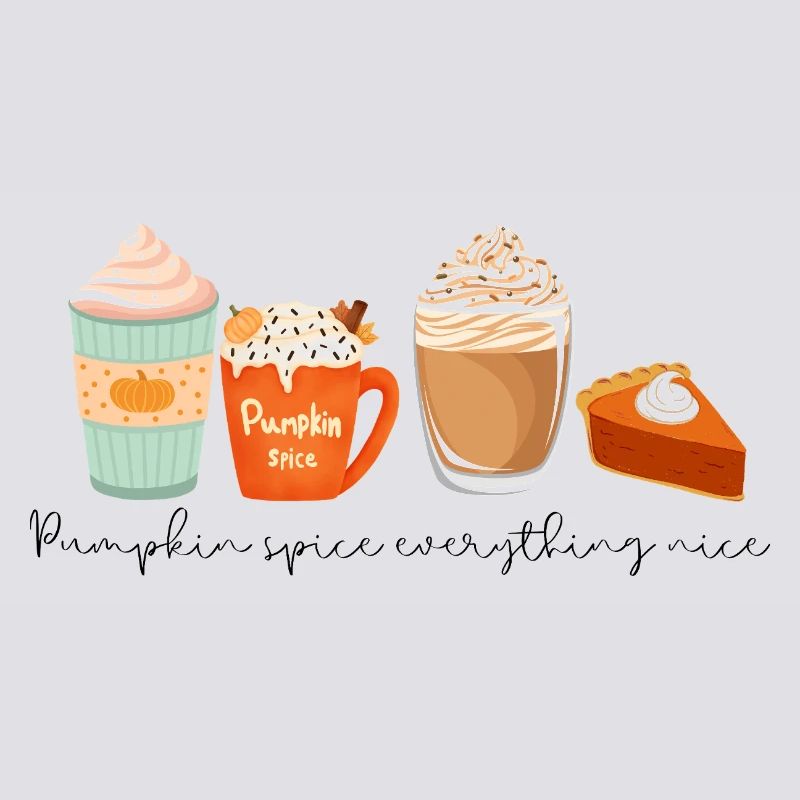 ☕ Pumpkin Spice Everything Nice 🎃