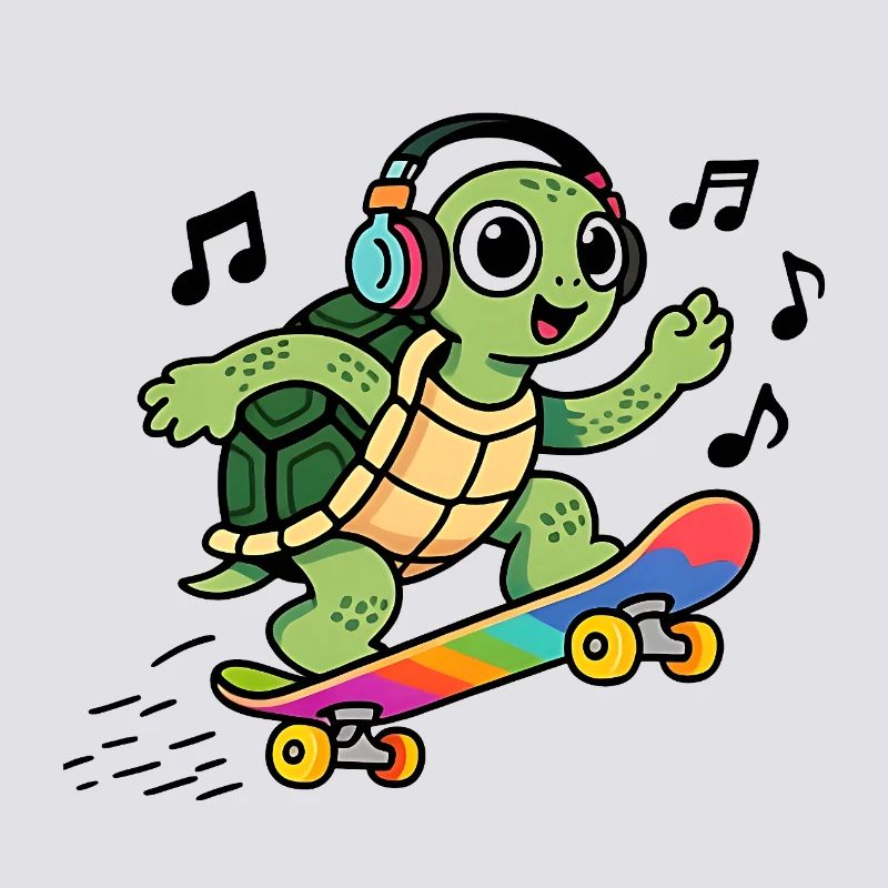 Turtle fun on Rainbow Skate