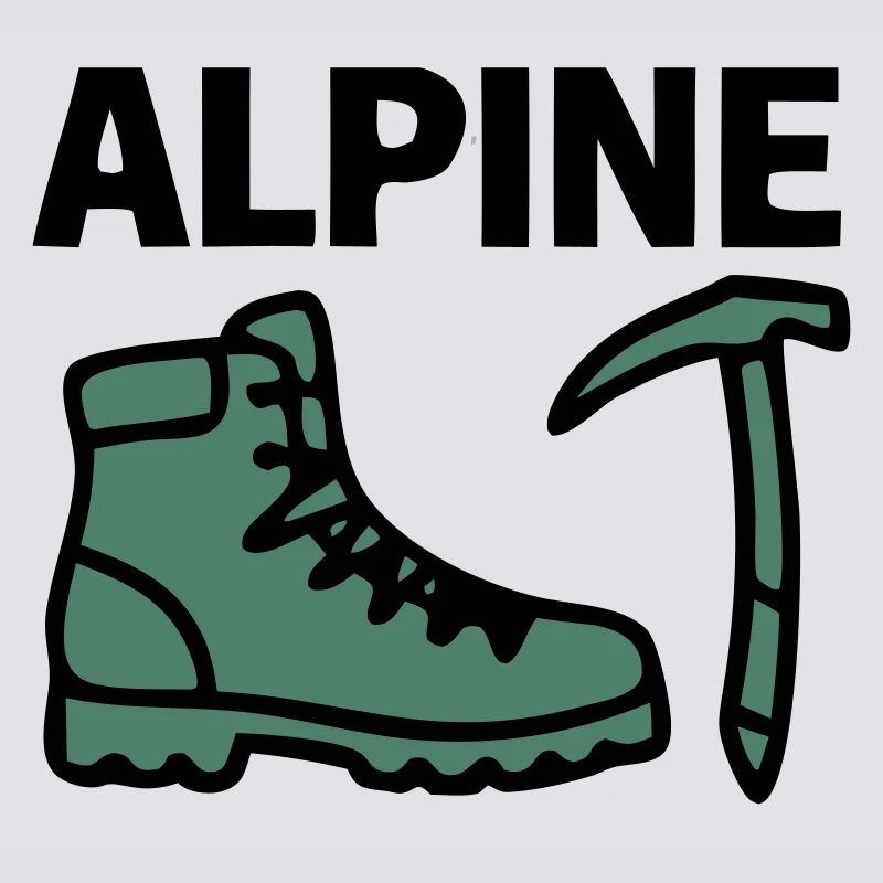 Wanderschuh Eispickel Alpine Bergsteigen Klettern