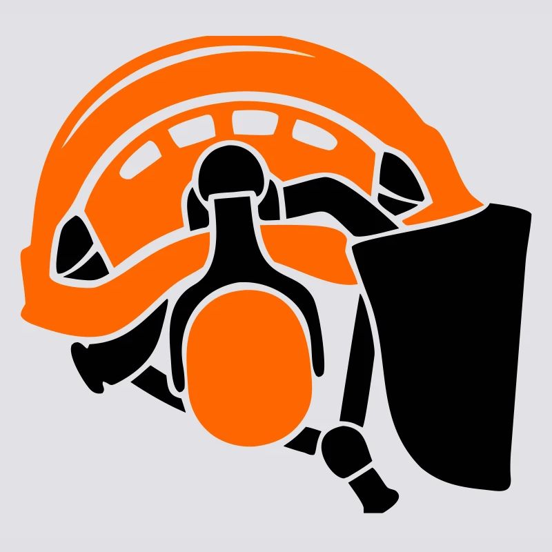 Forestry helmet, tree care, forest workers, lumberjacks
