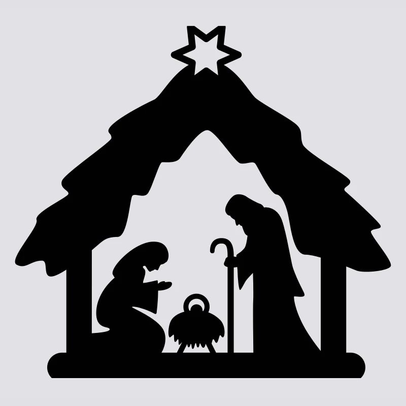 Weihnachtskrippe, Krippenfiguren, heilige Familie