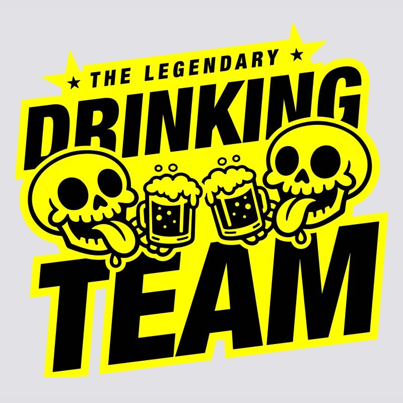 Drinking Team Skeleton Beer
