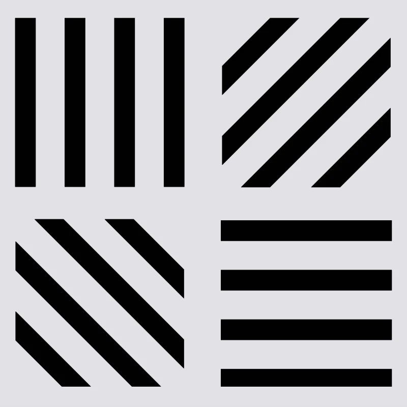 graphic stripe pattern
