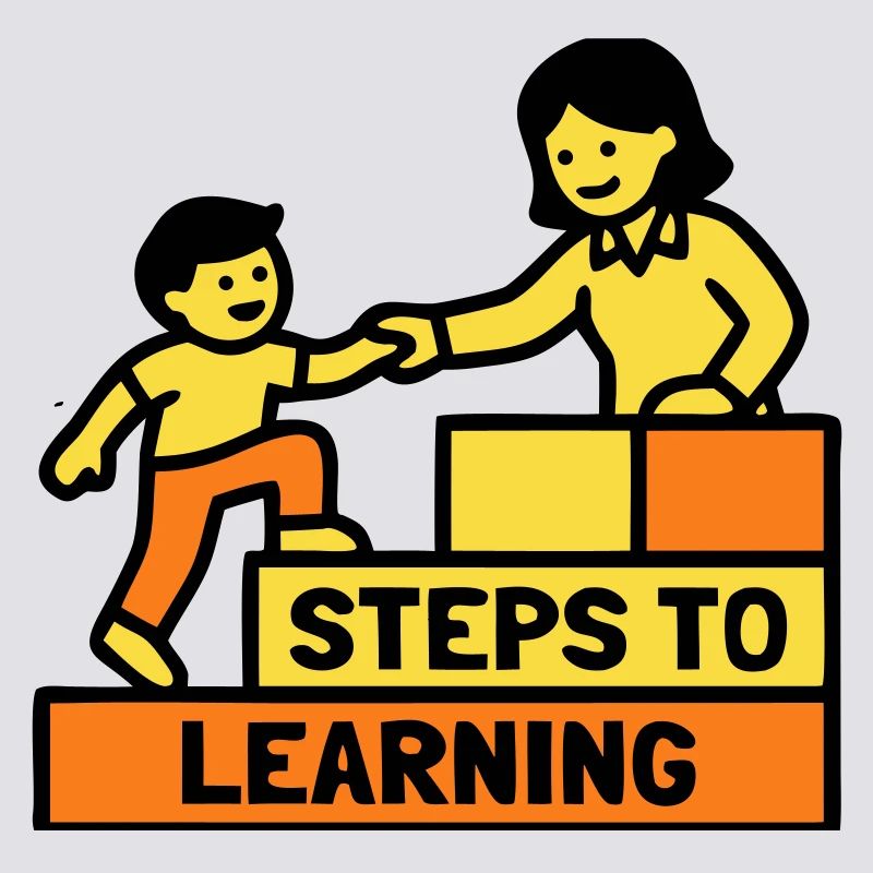 Steps to Learning School Logo