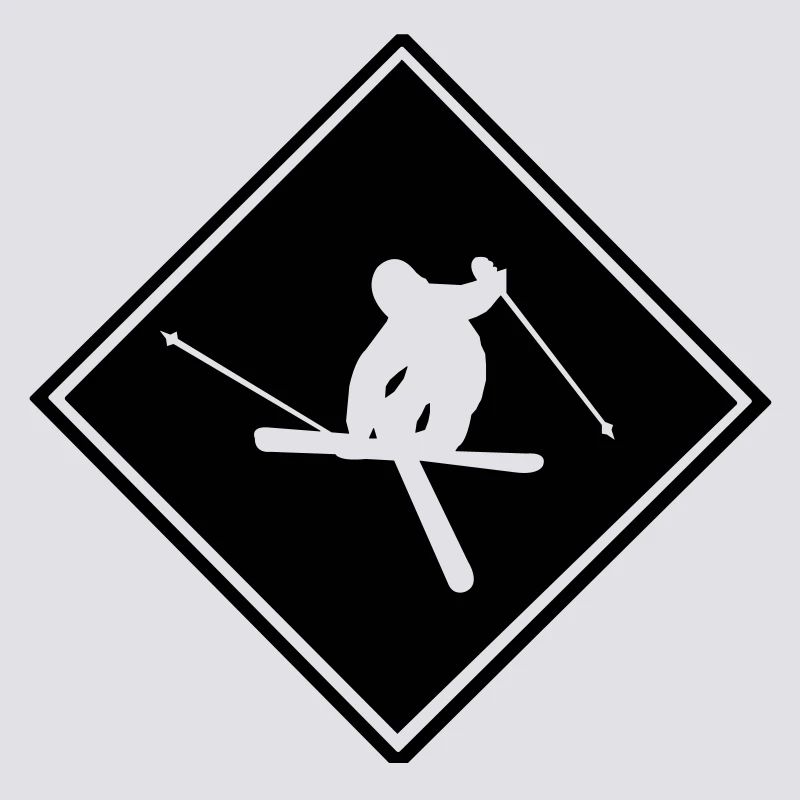 Ski Schild