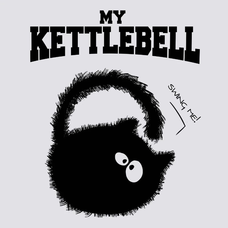 Meine Kettlebell oder Kitte .. Glocke.