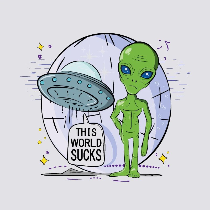 Vision d'un Alien : Pas de Base sur Terre