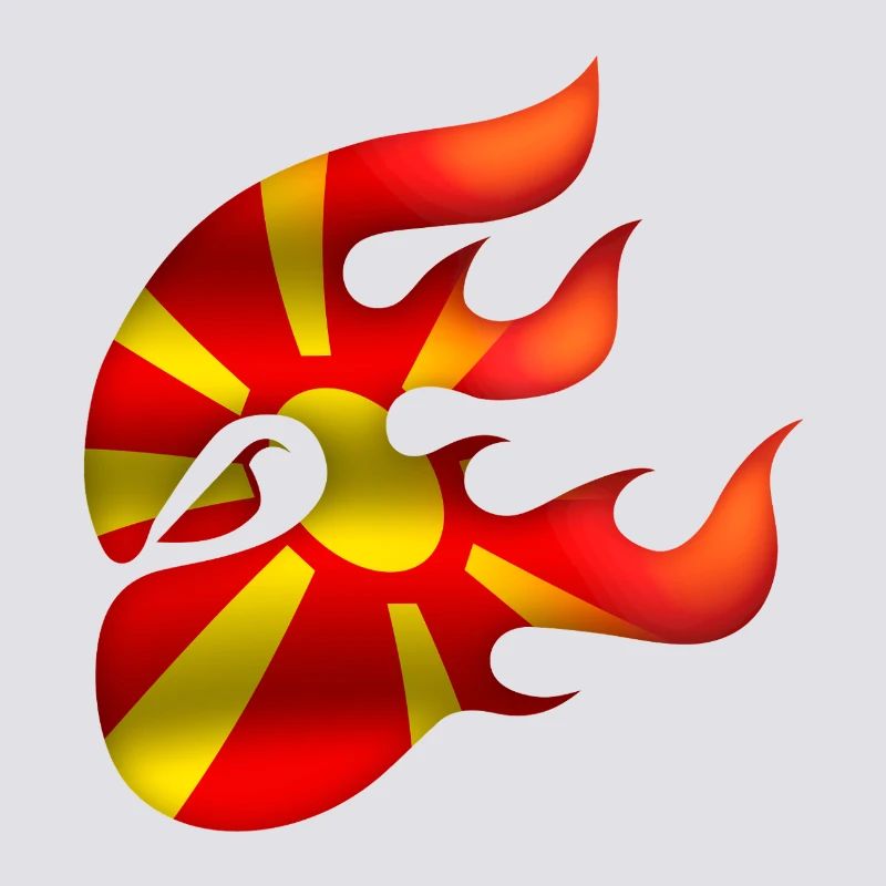 Drapeau de la Macédoine - Macédoine - Ninja