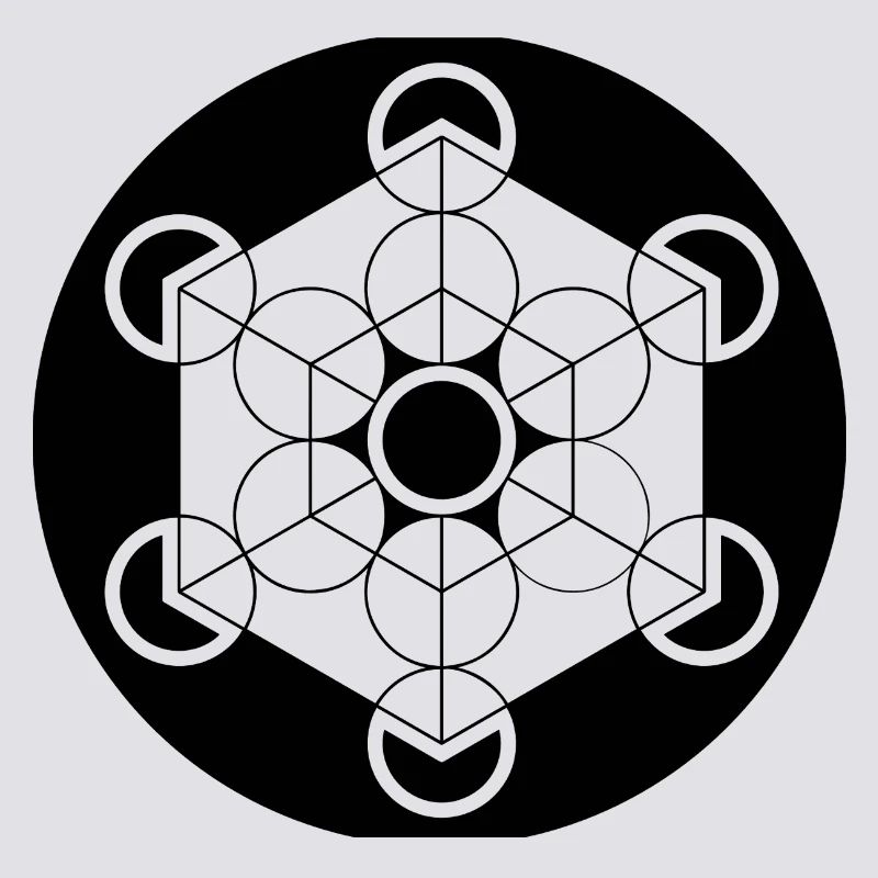 Crop circle cube de Metatron