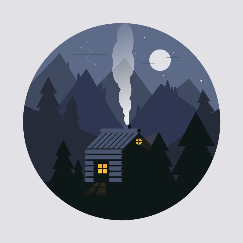 Cabane Nightfall à Pines