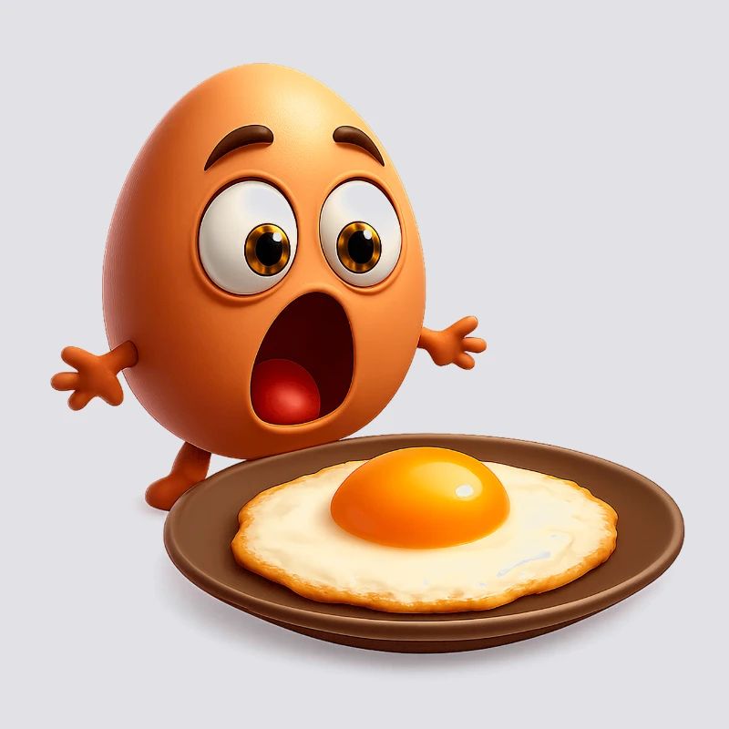 Upset Egg