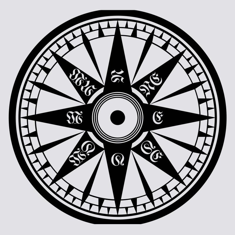 Compass – Wind Rose, Ship's Compass