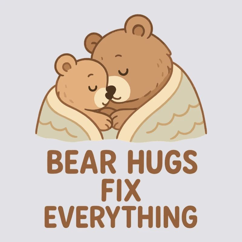 Two Bears Hug – Bear Hugs Fix Everything