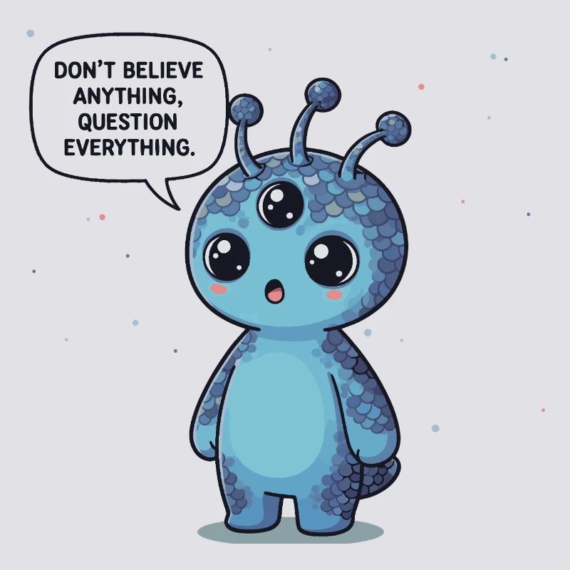 Extraterrestre mignon : Déclaration - Remettez tout en question