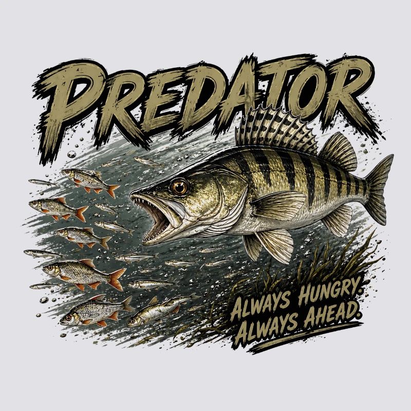 Conception d’attaque du zander à pêche à prédateurs