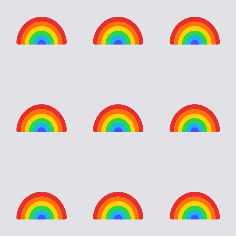 Rainbow Pattern - Happy Pride