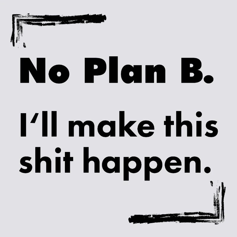 Pas de plan B – Faute de frappe nette disant minimaliste