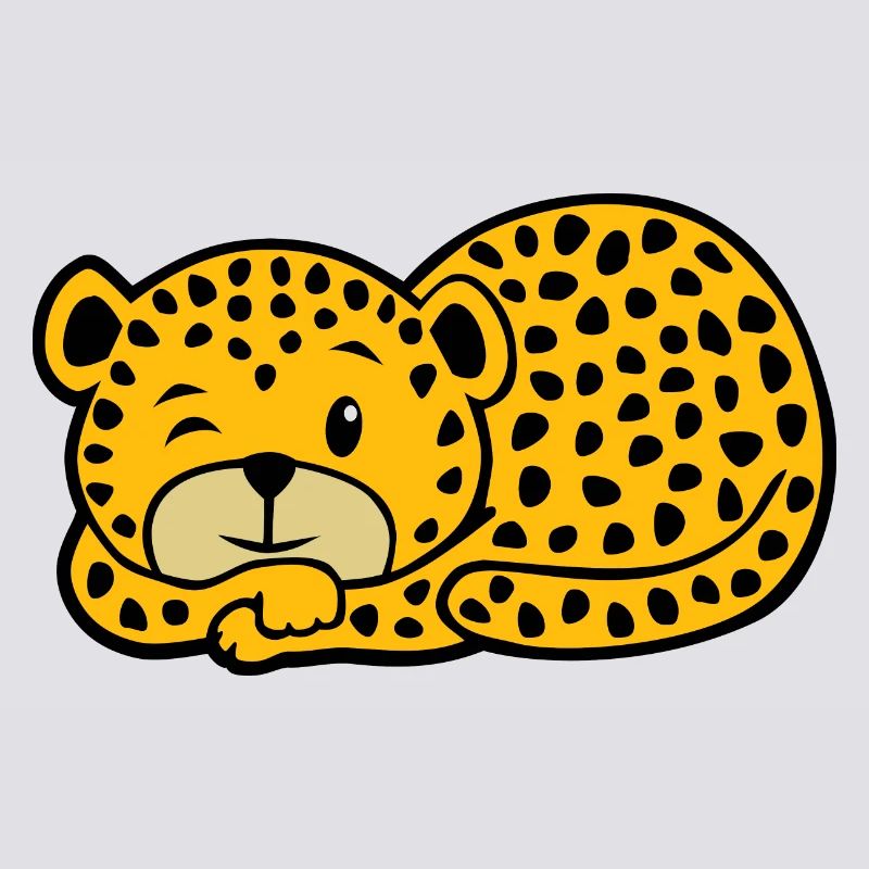 Sleeping Leopard