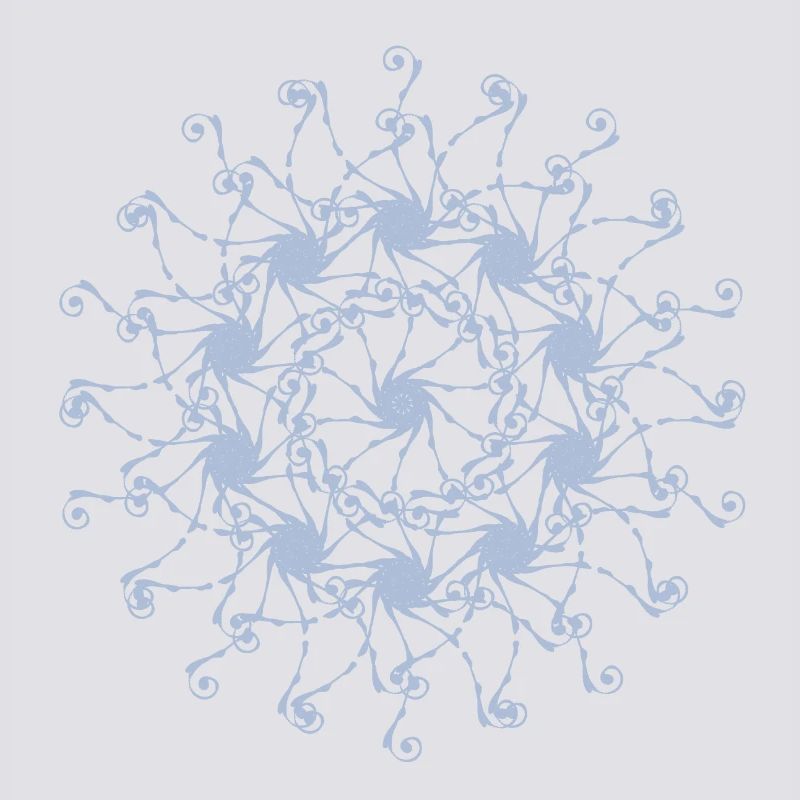 Mandala | Random patterns rotated