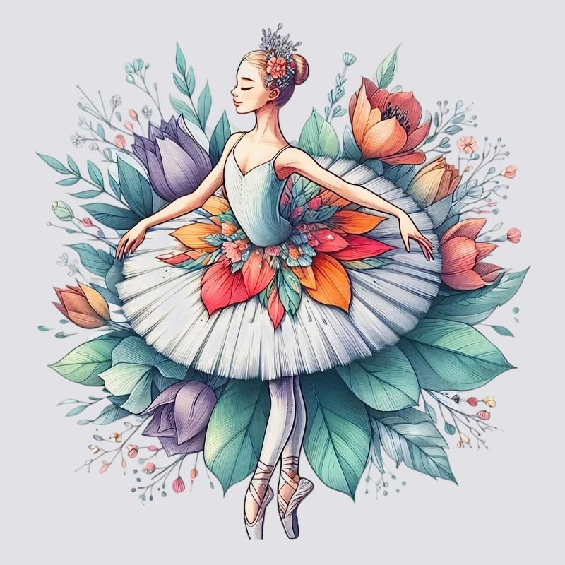 Danseuse de ballet avec tutu