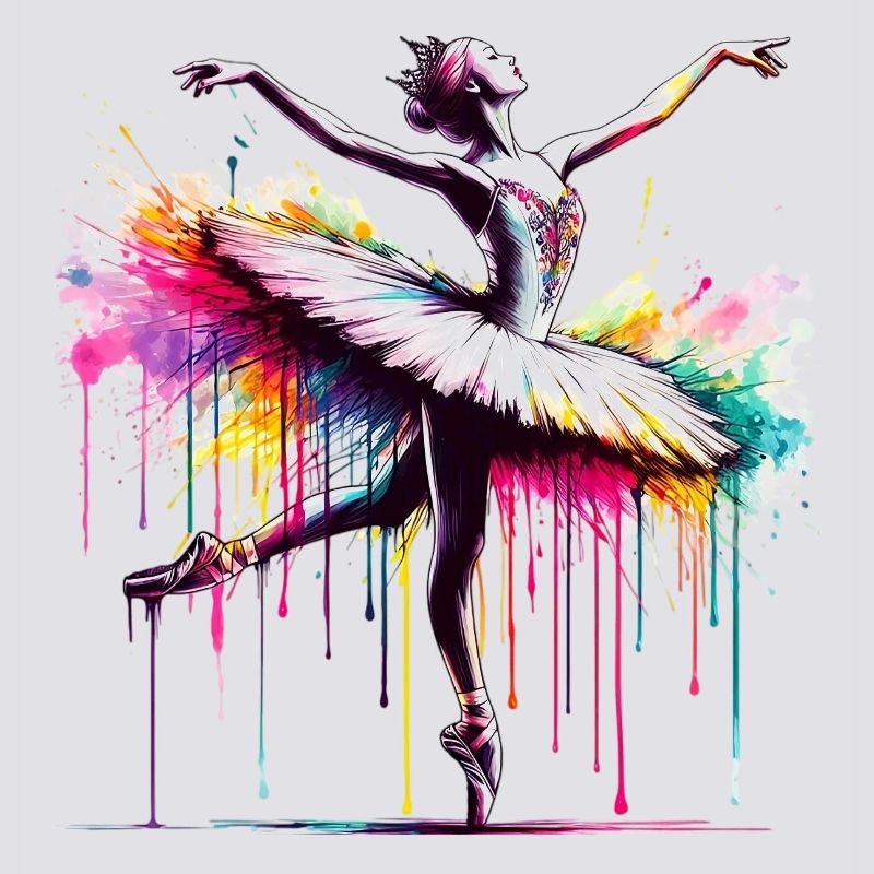 Danseuse de ballet avec tutu