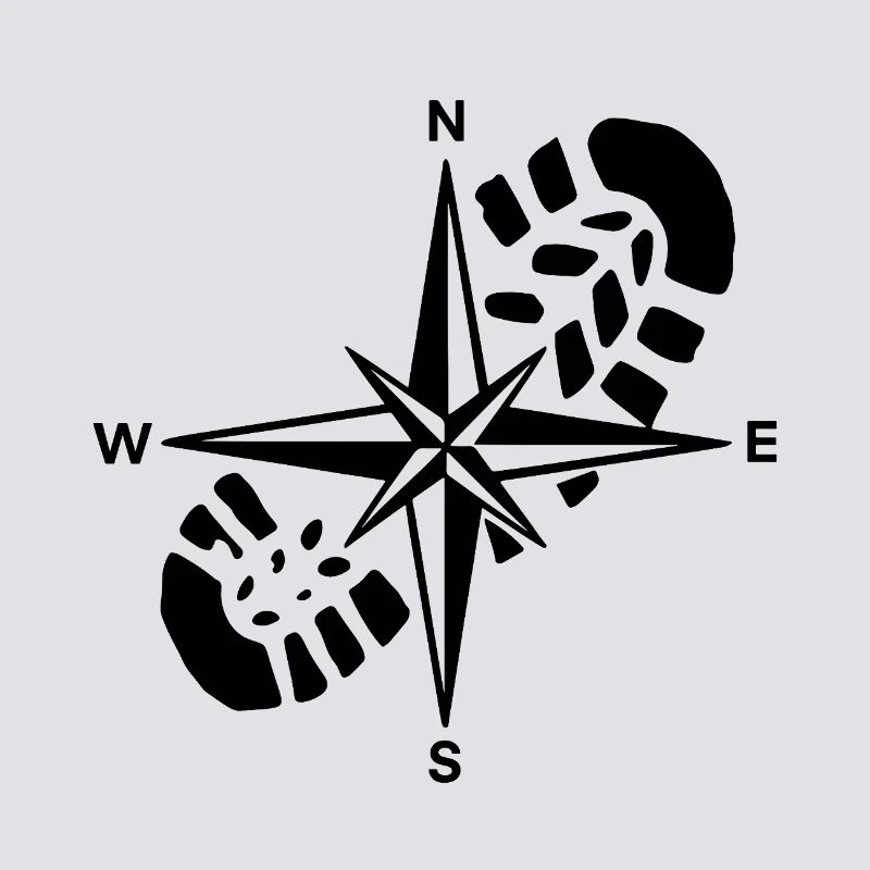 Hiker Compass Wandergeschenk