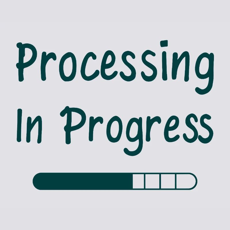 Processing In Progress Loading Bar Statement
