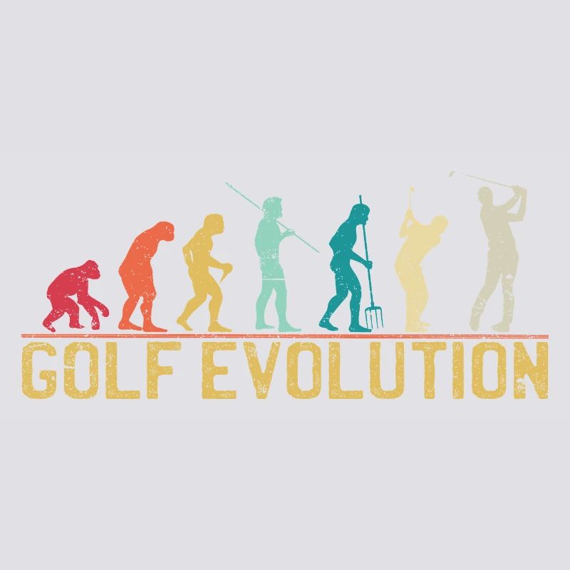 Golf Evolution Silhouette Design