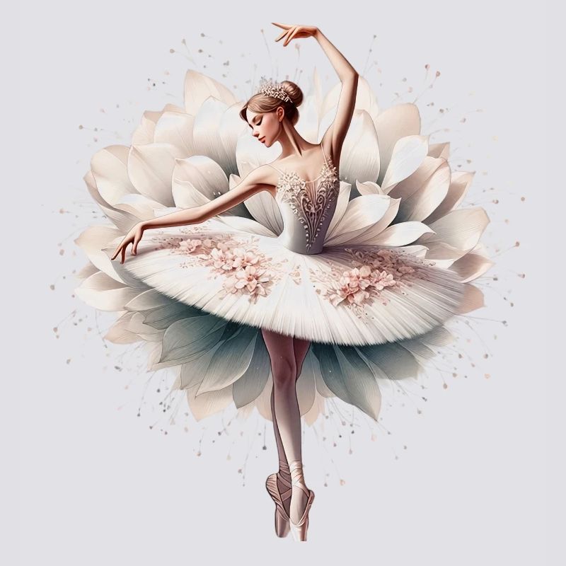 Danseuse de ballet avec tutu