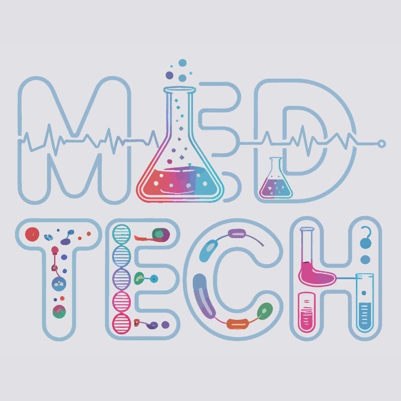 MedTech Laboratory Neon Science Design