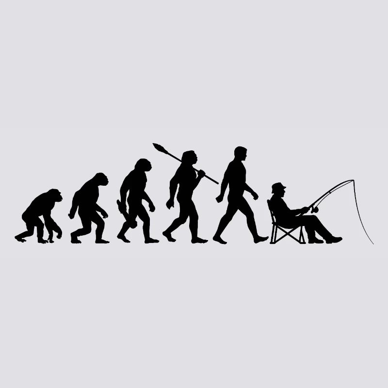 Evolution - Fishing, Angler Gift