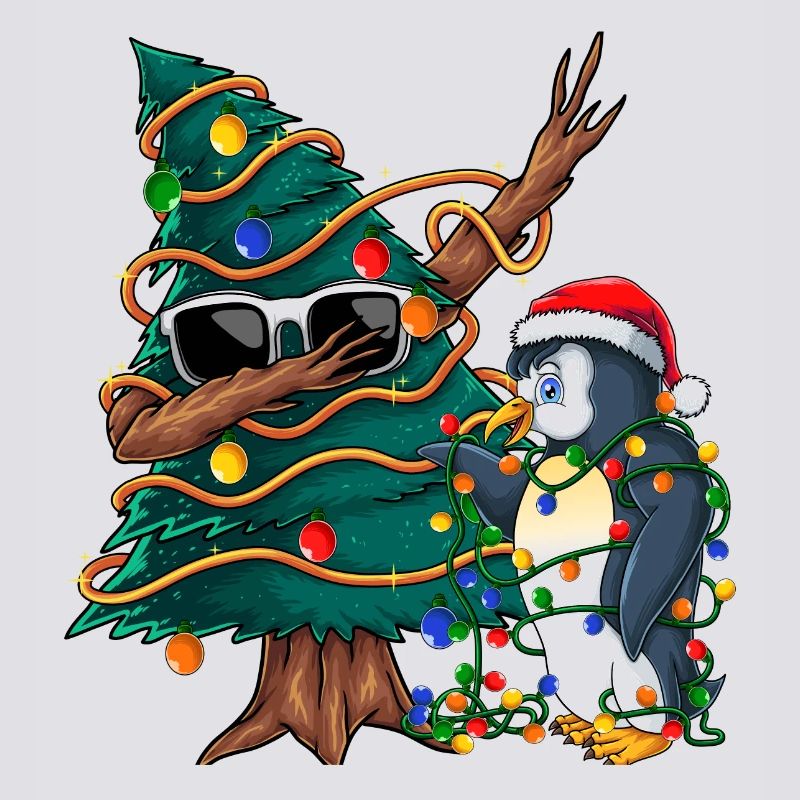 Dapping Tannenbaum -Dapping Weihnachtspullover