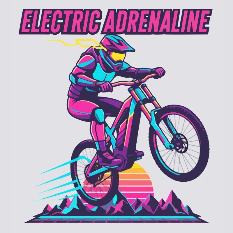 Electric Adrenaline Synthwave E-VTT