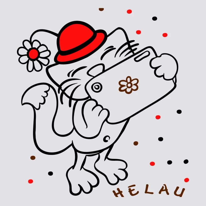 Cat celebrates carnival