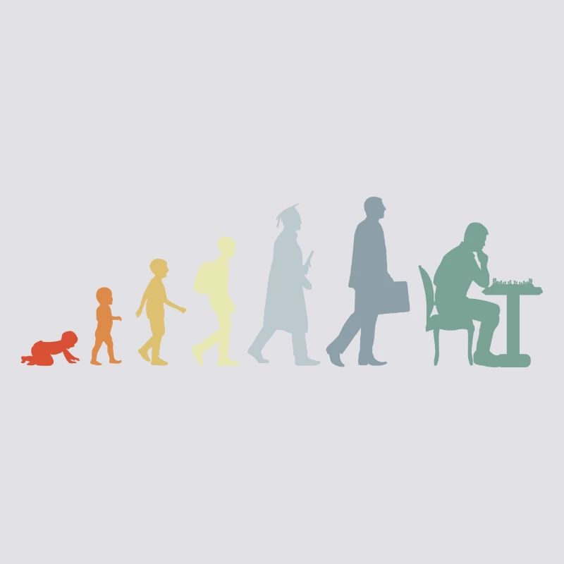 Évolution des échecs vintage