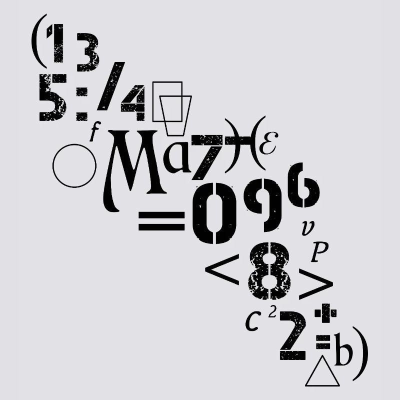Math Mathematician Analyst Numbers Symbols