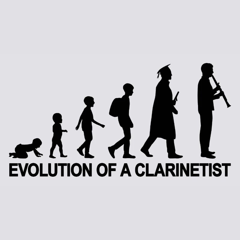 L’évolution d’un clarinettiste