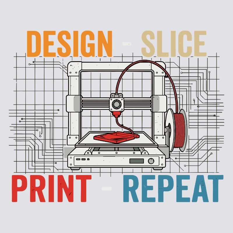 3D-Druck Evolution – Design Slice Print Repeat