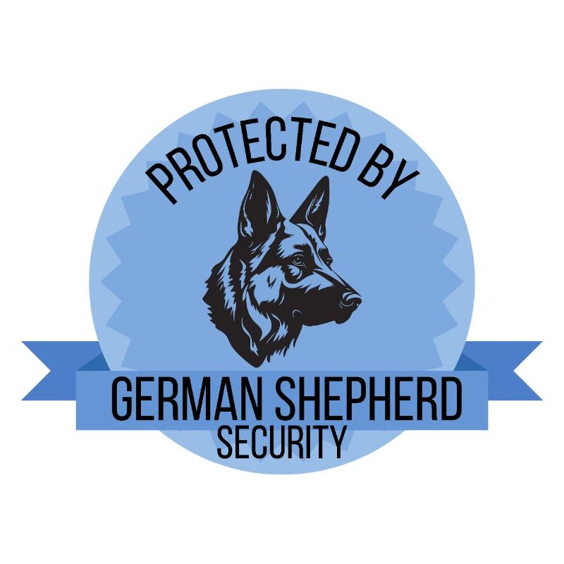 Protected By German Shepherd Security