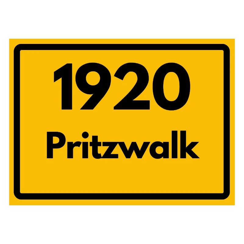 ANCIEN CODE POSTAL RÉTRO 1920 PRITZWALK HEIMAT