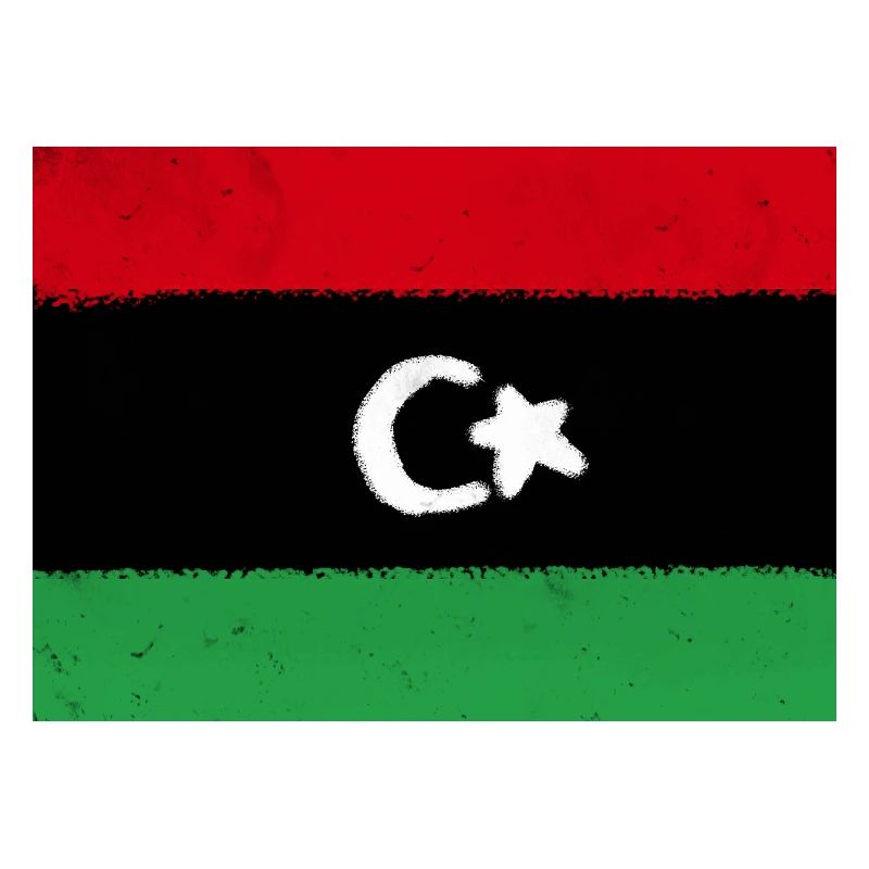 Drapeau de la Libye