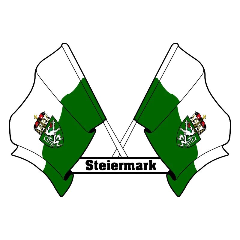 Styria Flags with Text