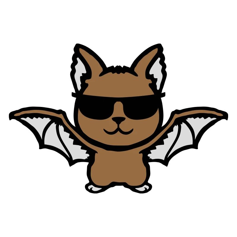 Cute Bat Sunglasses Cool Halloween Funny