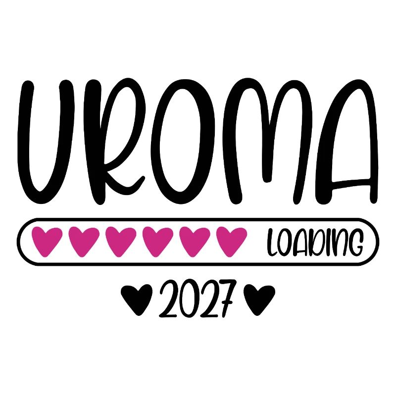 Great-grandma 2027 loading with heart loading bar