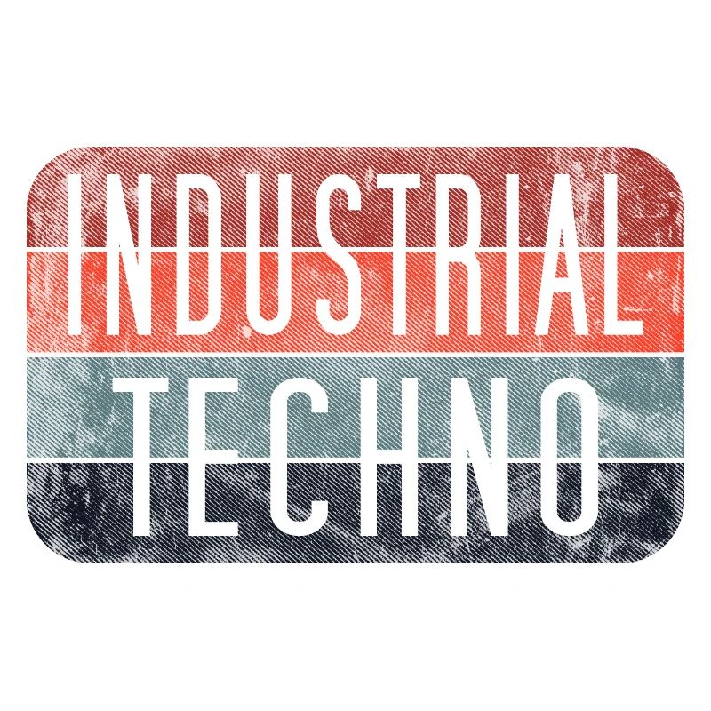Industrial Techno Rétro Gradient