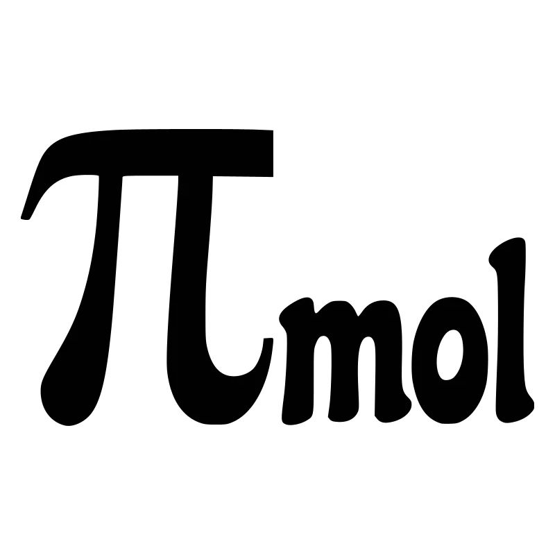 Pi mole pour les mathématiciens, les nerds chimie nombre #