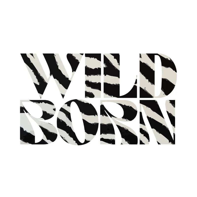 Wild Born Safari Zebra Pattern Design