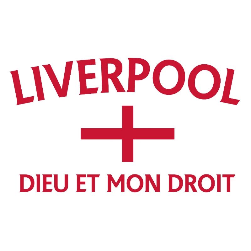 Le style de Liverpool avec le drapeau de l’Angleterre