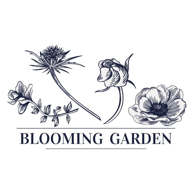 Blühender Garten 